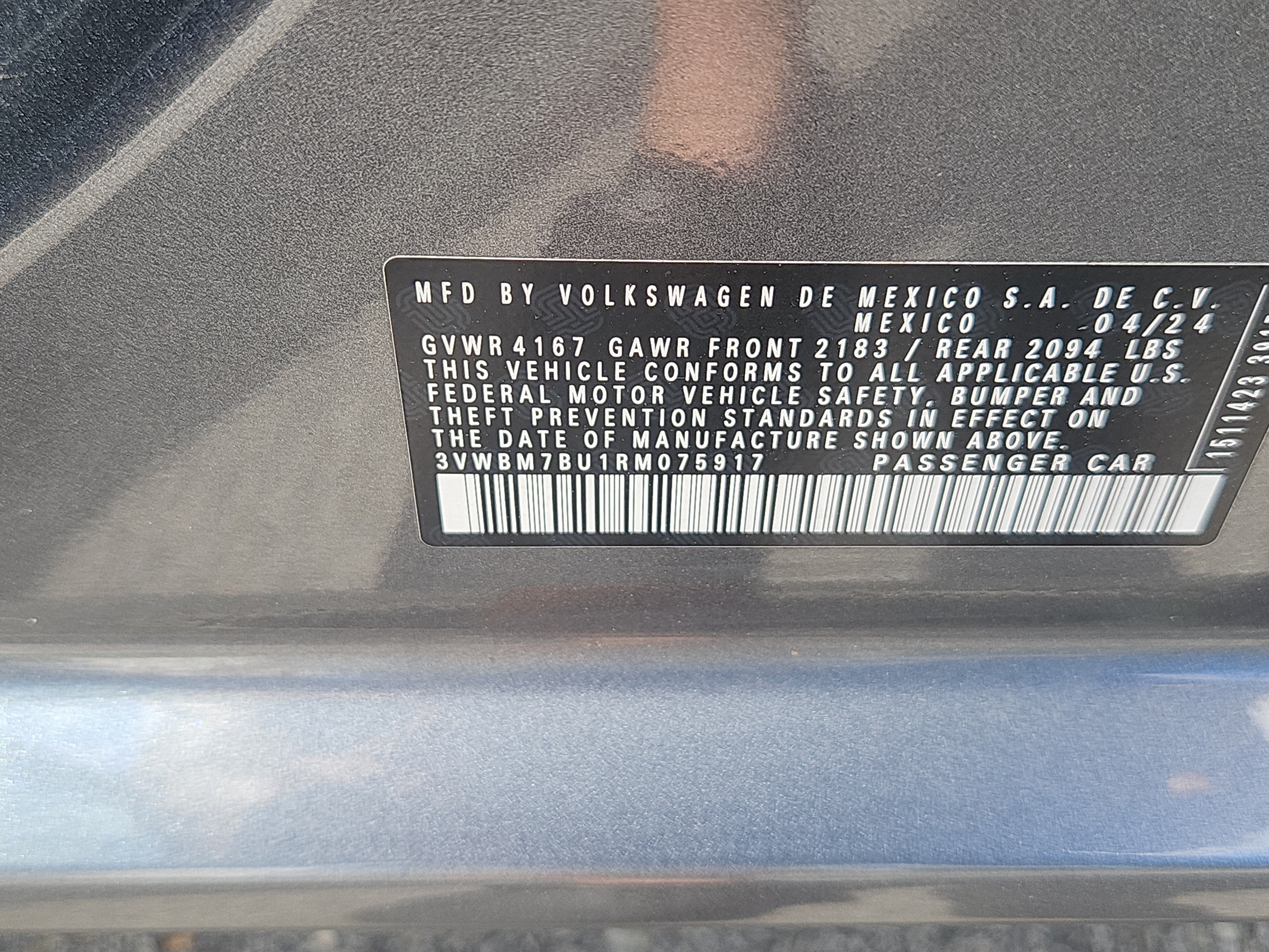 Certified 2024 Volkswagen Jetta Sport FWD image 29