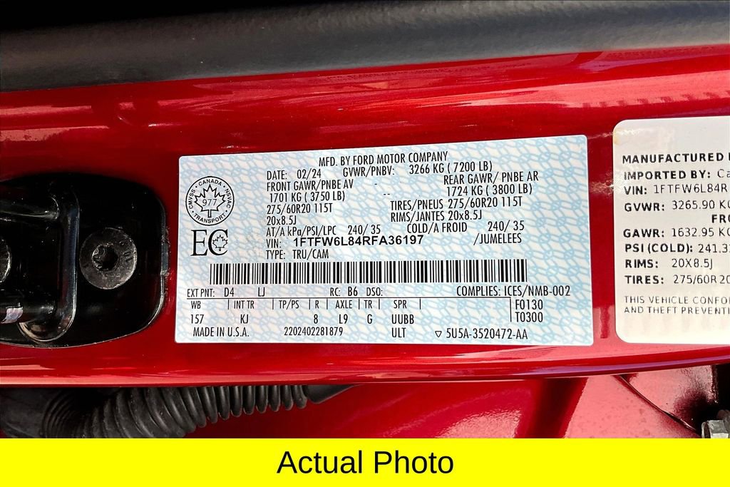 Used 2024 Ford F150 King Ranch w/ FX4 Off-Road Package image 36