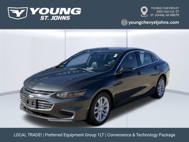 Certified 2017 Chevrolet Malibu LT w/ Leather Package