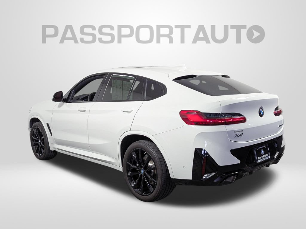 Certified 2024 BMW X4 xDrive30i w/ Premium Package AWD/4WD image 3