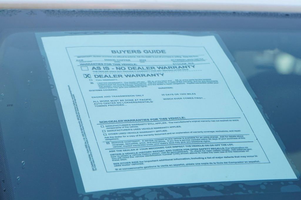 Used 2022 RAM 5500 Tradesman w/ Chrome Appearance Group image 57