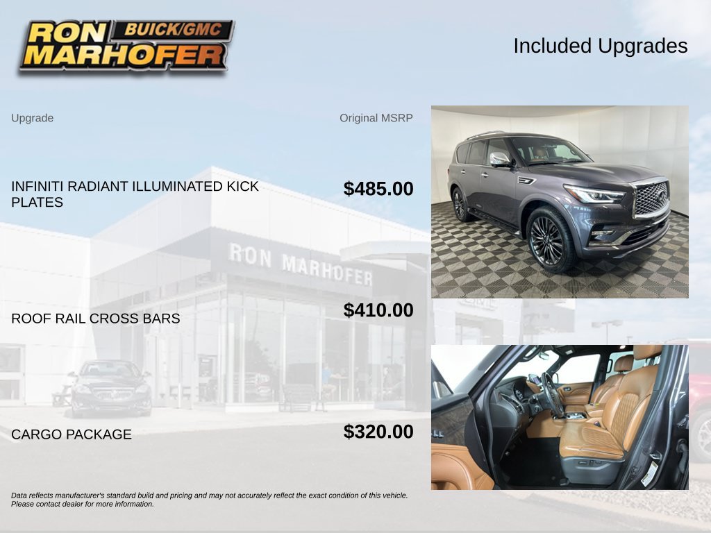 Used 2023 INFINITI QX80 Sensory w/ Cargo Package AWD/4WD image 6