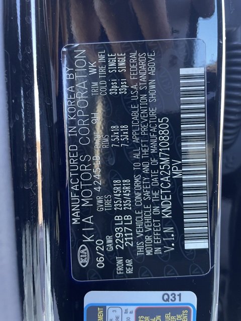 Used 2021 Kia Seltos SX w/ SX Sunroof Package image 36