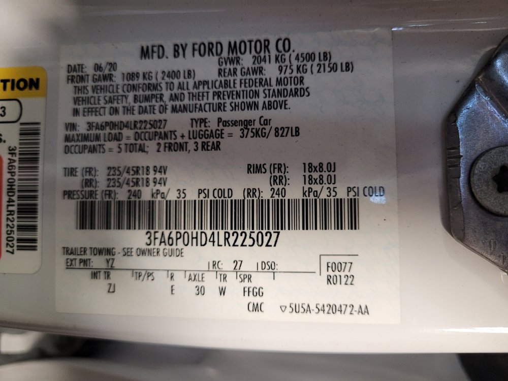 Used 2020 Ford Fusion SE w/ Equipment Group 151A image 33