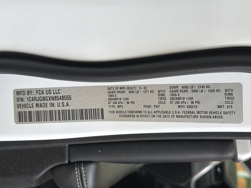 Used 2022 Jeep Grand Cherokee Limited RWD image 38