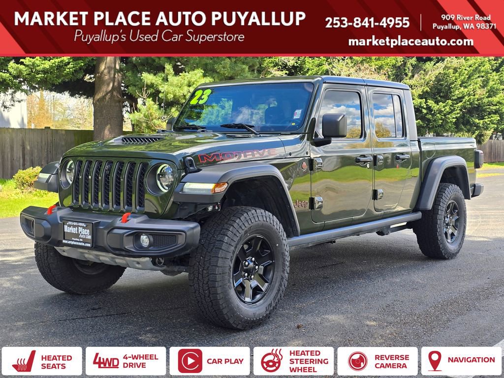 Used 2023 Jeep Gladiator Mojave w/ LED Lighting Group image 1