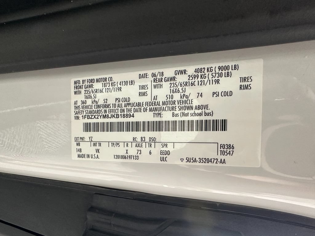 Used 2018 Ford Transit 350 XL RWD image 29