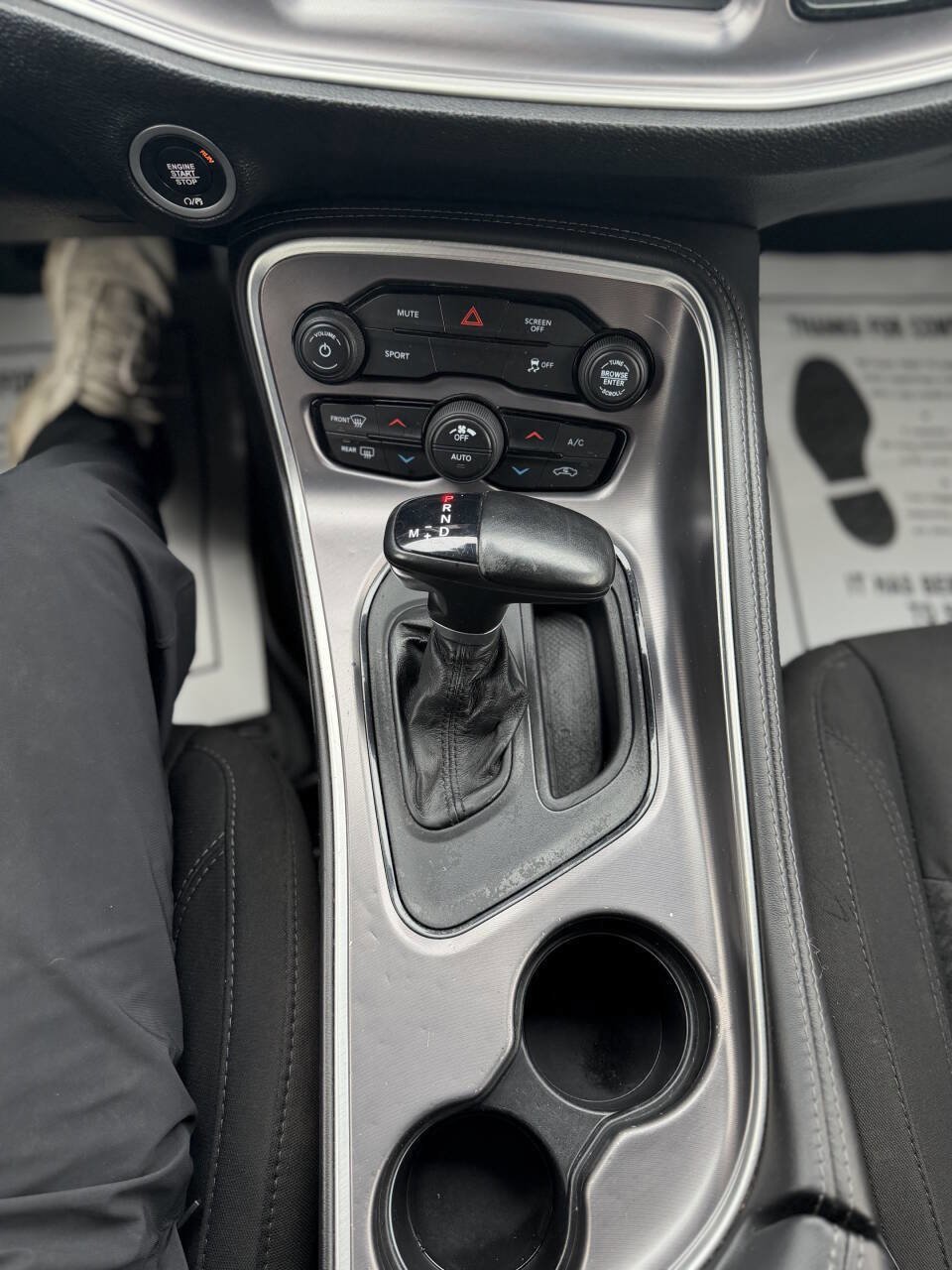 Used 2019 Dodge Challenger SXT w/ Blacktop Package RWD image 16