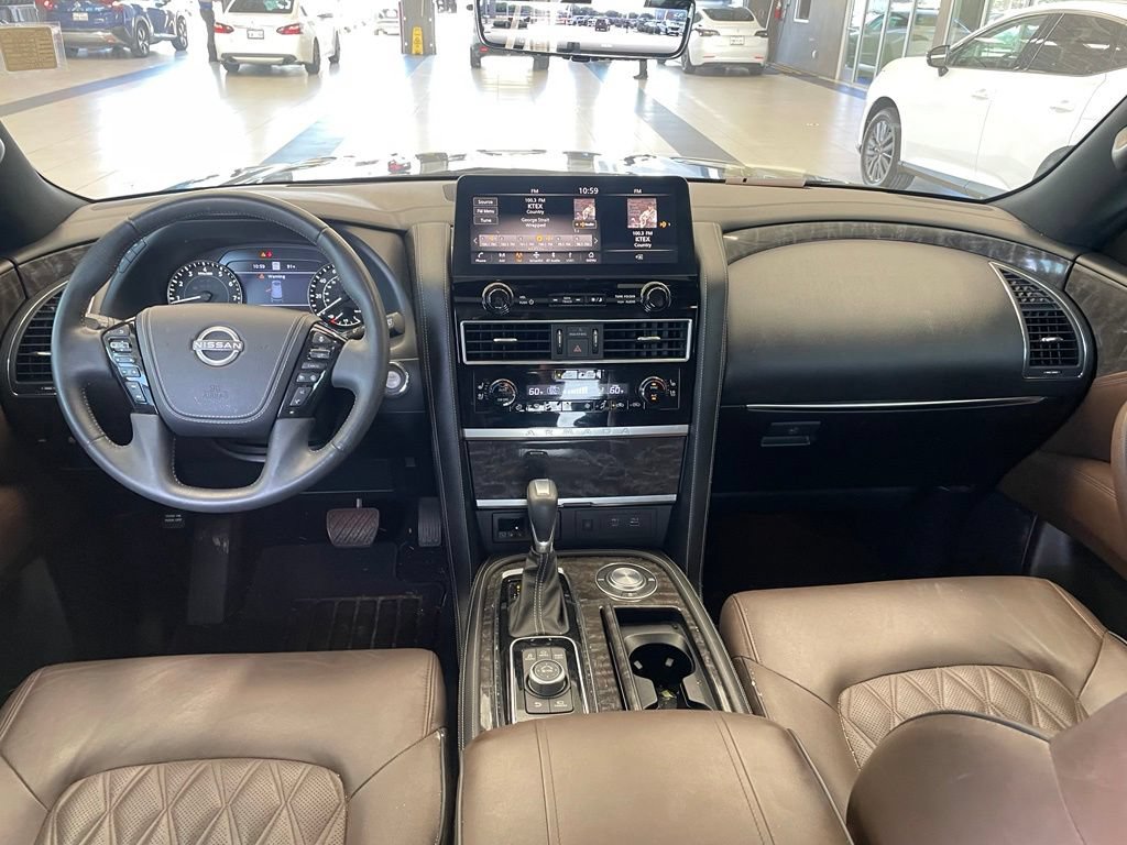 Certified 2023 Nissan Armada Platinum w/ Captain's Chairs Package RWD image 11