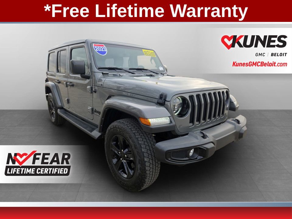 Used 2023 Jeep Wrangler Unlimited Sahara AWD/4WD image 1