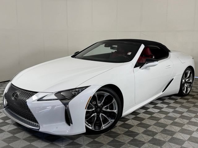 Certified 2021 Lexus LC 500 Convertible w/ Touring Package RWD image 3