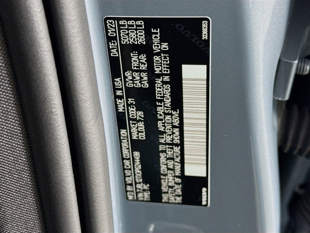 Used 2023 Volvo S60 B5 Ultimate w/ Climate Package image 34