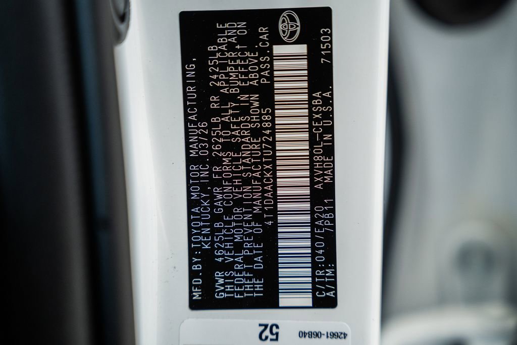 New 2026 Toyota Camry SE image 37