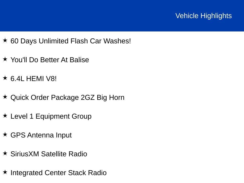 Used 2024 RAM 2500 Big Horn image 2