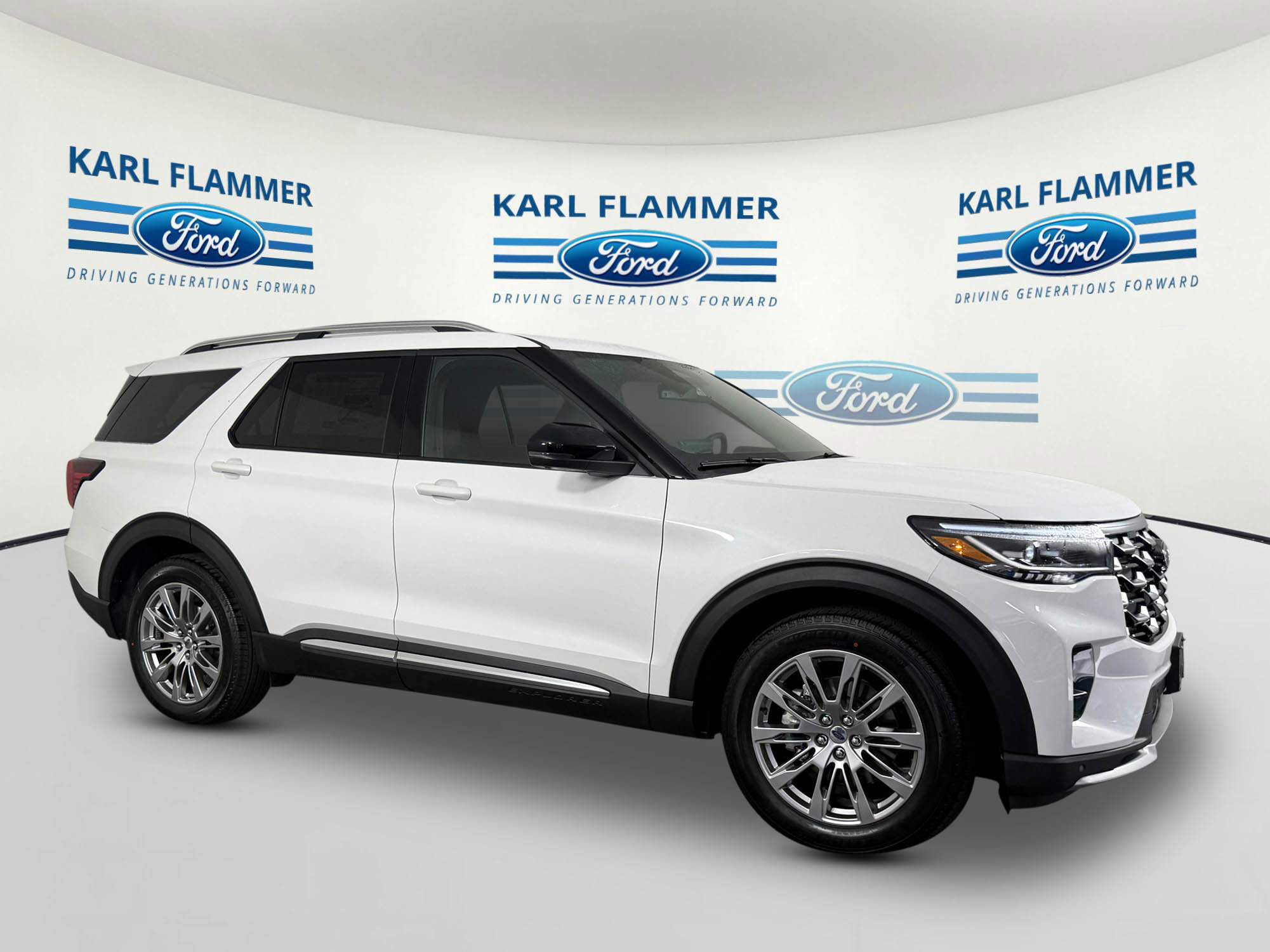 New 2026 Ford Explorer Platinum RWD image 1