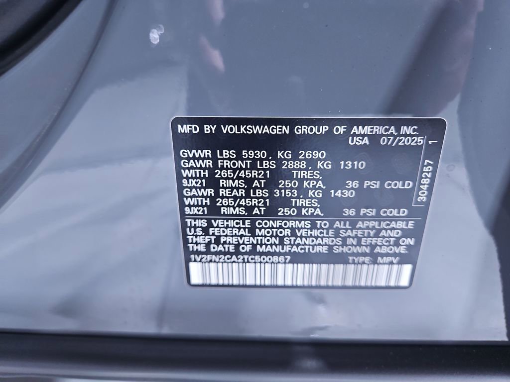 New 2026 Volkswagen Atlas SEL Premium R-Line image 30