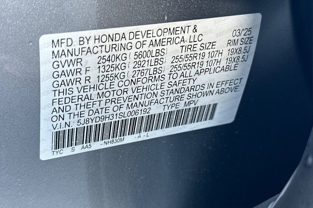 Certified 2025 Acura MDX FWD image 31