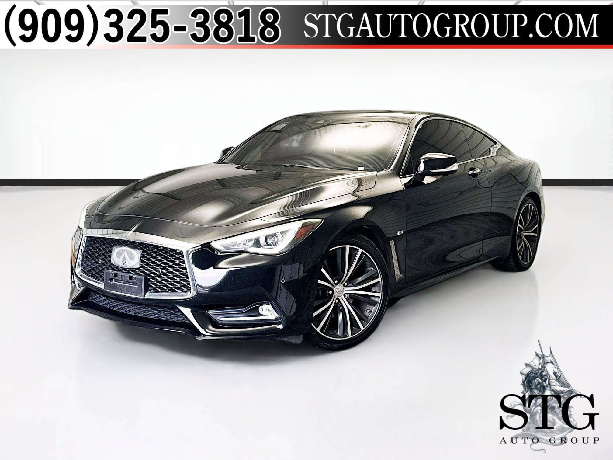 Used 2018 INFINITI Q60 3.0t Luxe w/ Sensory Package 3.0T Luxe image 1