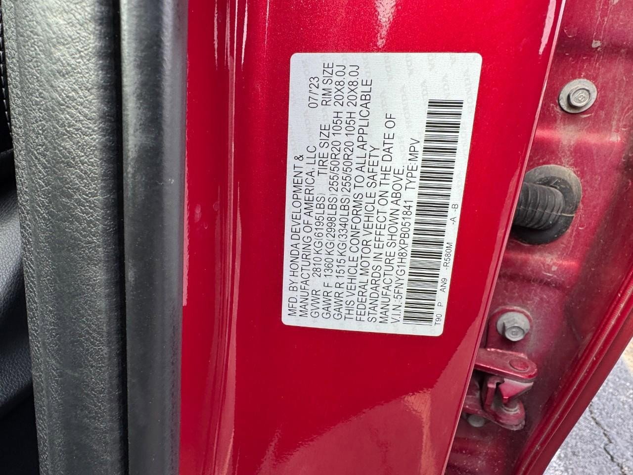 Certified 2023 Honda Pilot Elite image 26