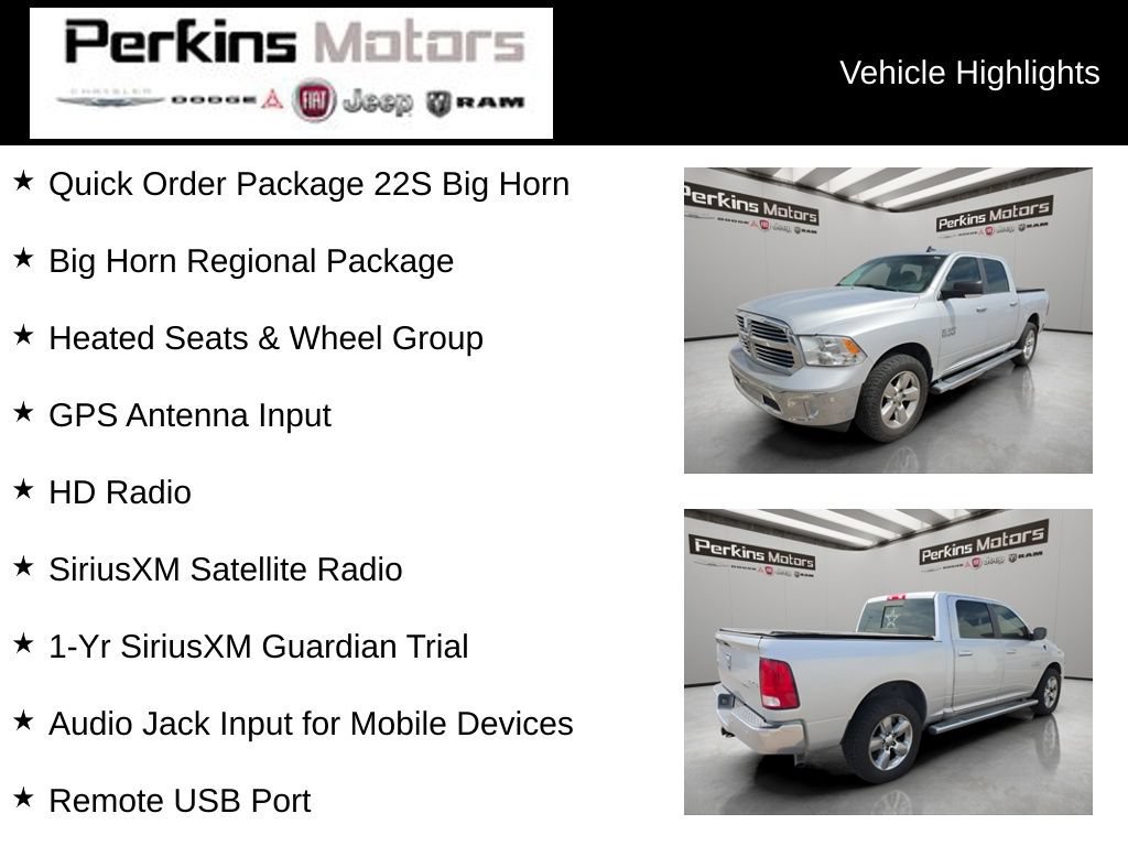 Used 2018 RAM 1500 Big Horn AWD/4WD image 8
