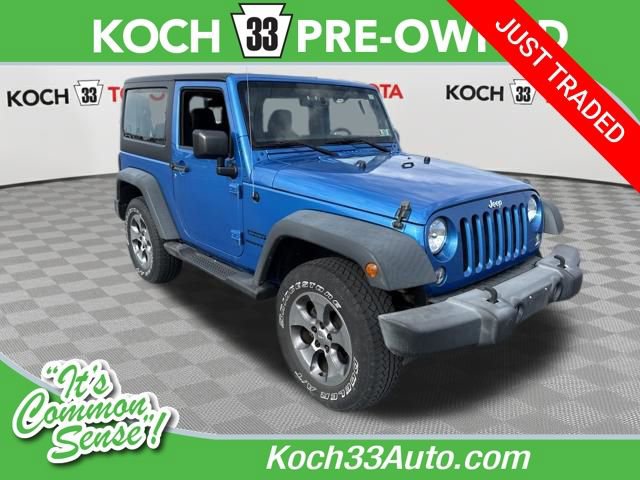Used 2016 Jeep Wrangler Sport w/ Quick Order Package 24S