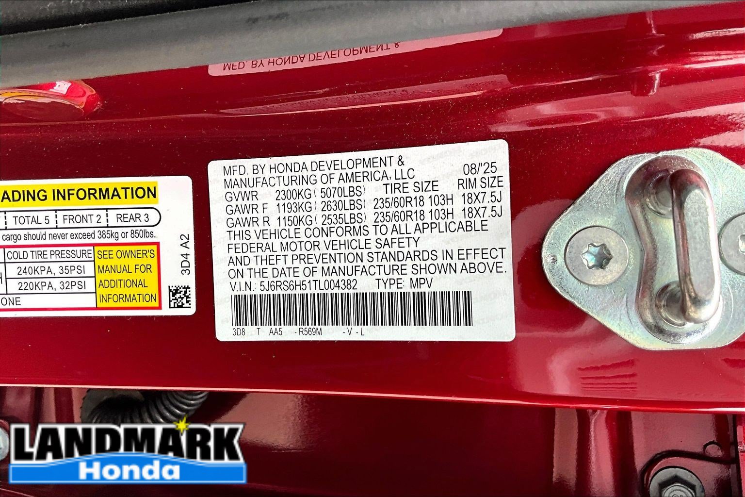 Certified 2026 Honda CR-V Sport image 35