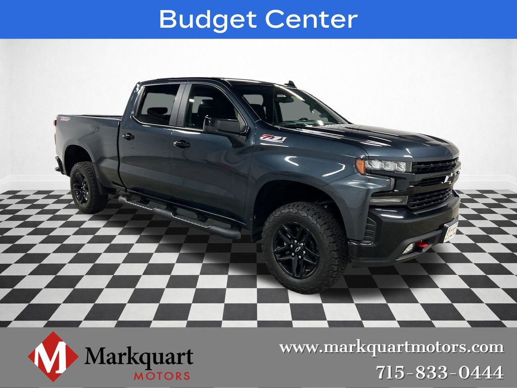 Used 2021 Chevrolet Silverado 1500 LT Trail Boss w/ Bed Protection Package AWD/4WD 360° Tour