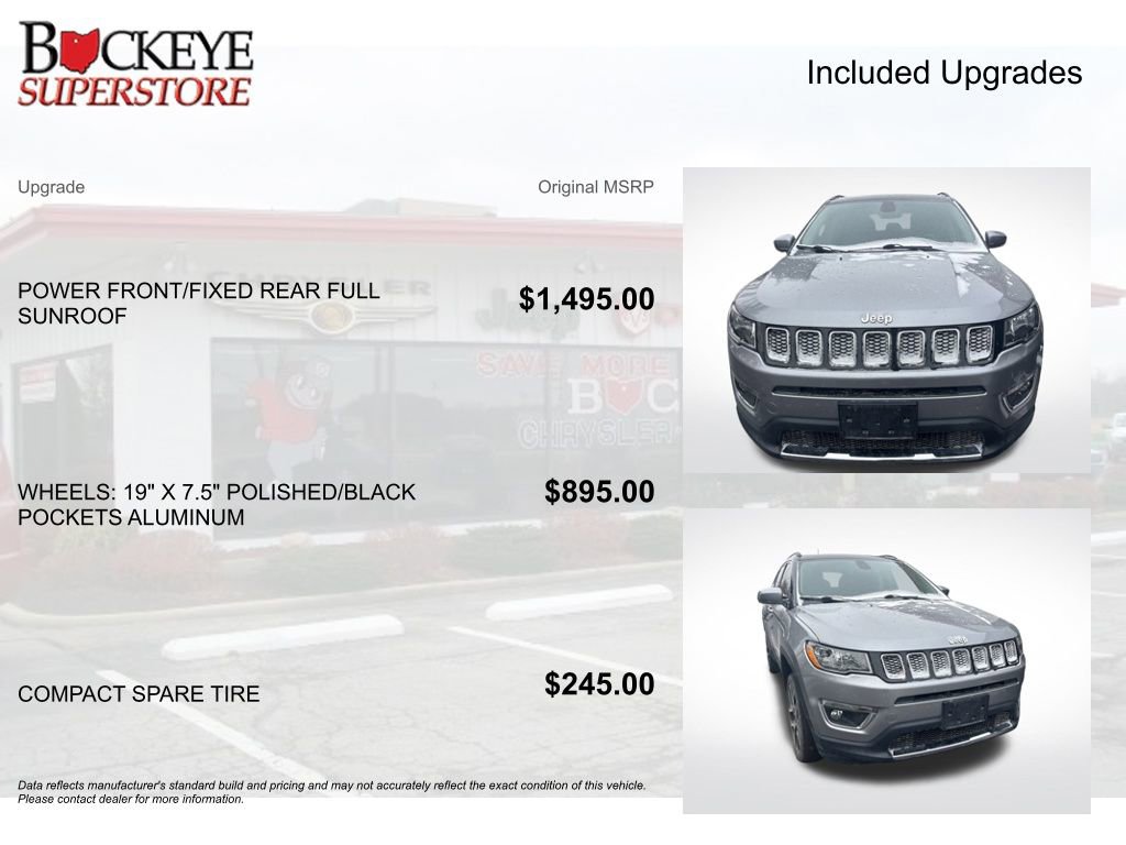 Certified 2018 Jeep Compass Limited image 10