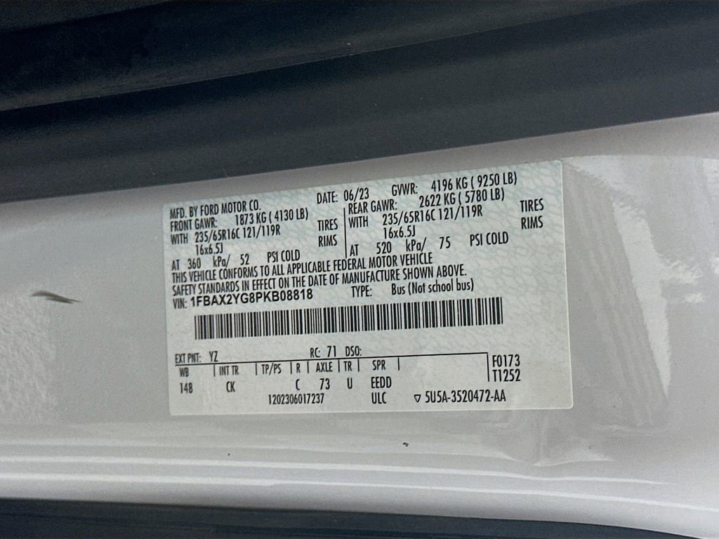 Used 2023 Ford Transit 350 XLT image 35