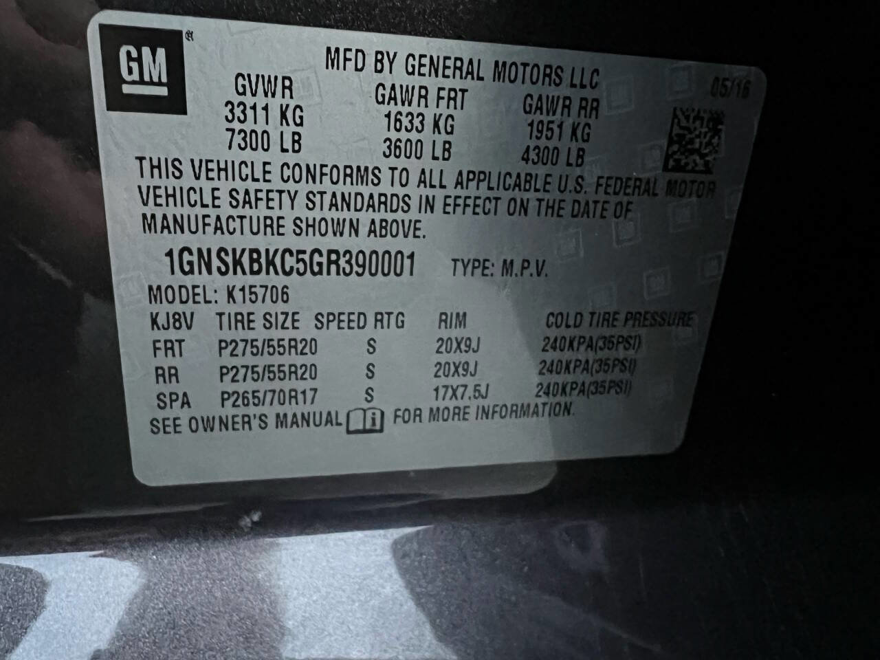 Used 2016 Chevrolet Tahoe LT image 33