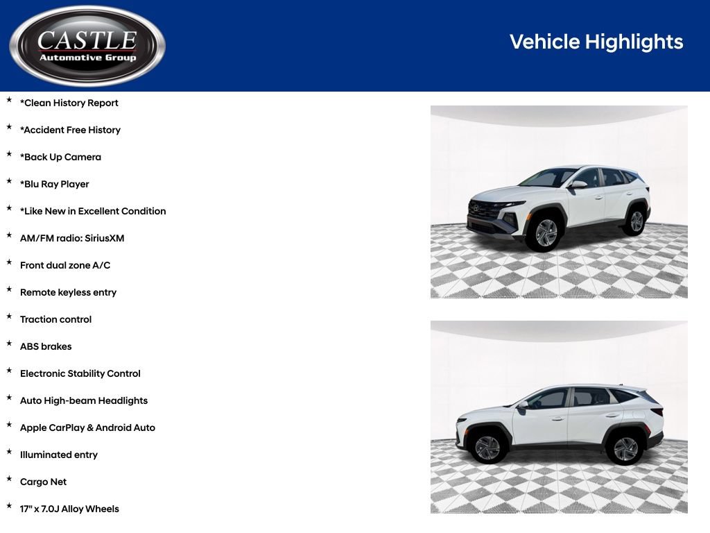 Used 2026 Hyundai Tucson Blue SE AWD/4WD image 4