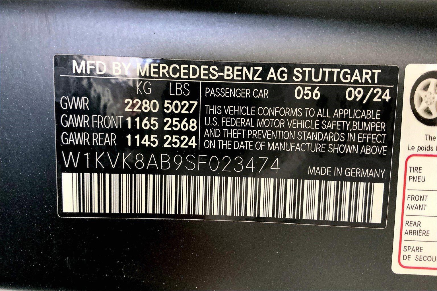 New 2025 Mercedes-Benz SL 55 AMG 4MATIC image 28