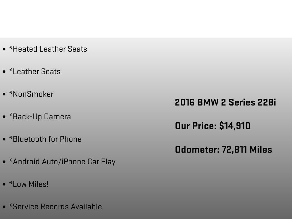 Used 2016 BMW 228i 228i 2D Convertible image 6