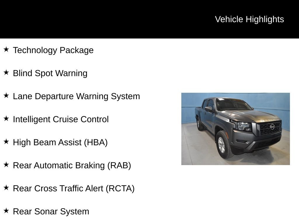 Certified 2024 Nissan Frontier SV w/ Technology Package image 35