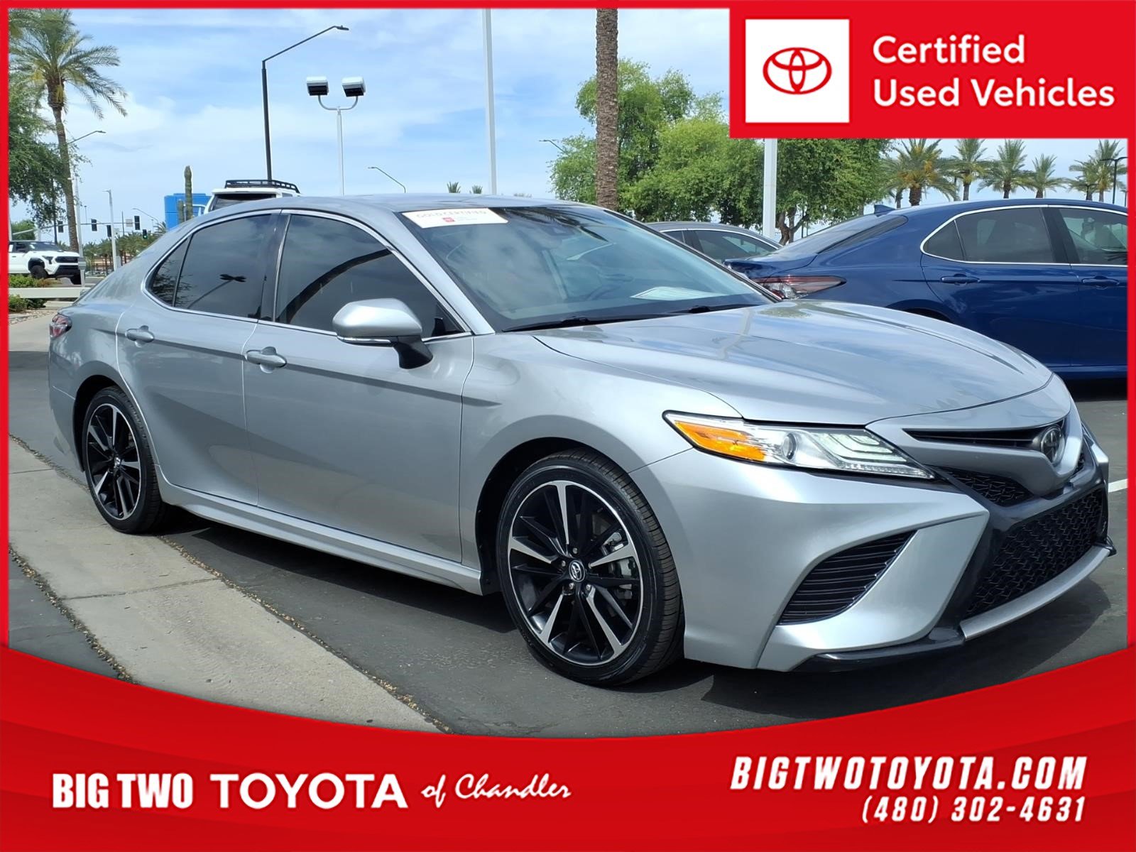 Certified 2020 Toyota Camry XSE w/ Carpet Mat Package FWD image 1