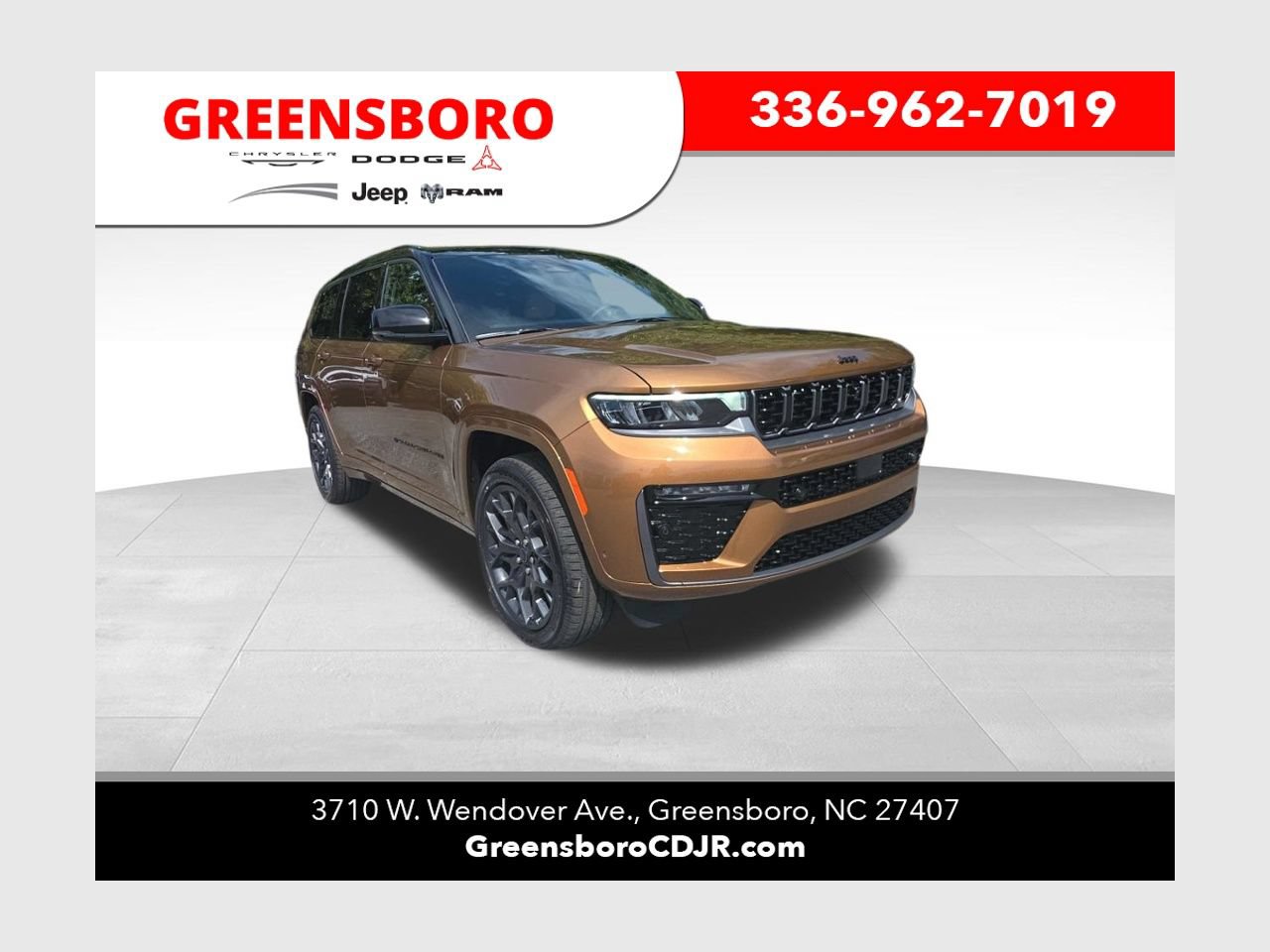 New 2027 Jeep Grand Cherokee L Summit w/ Obsidian Package