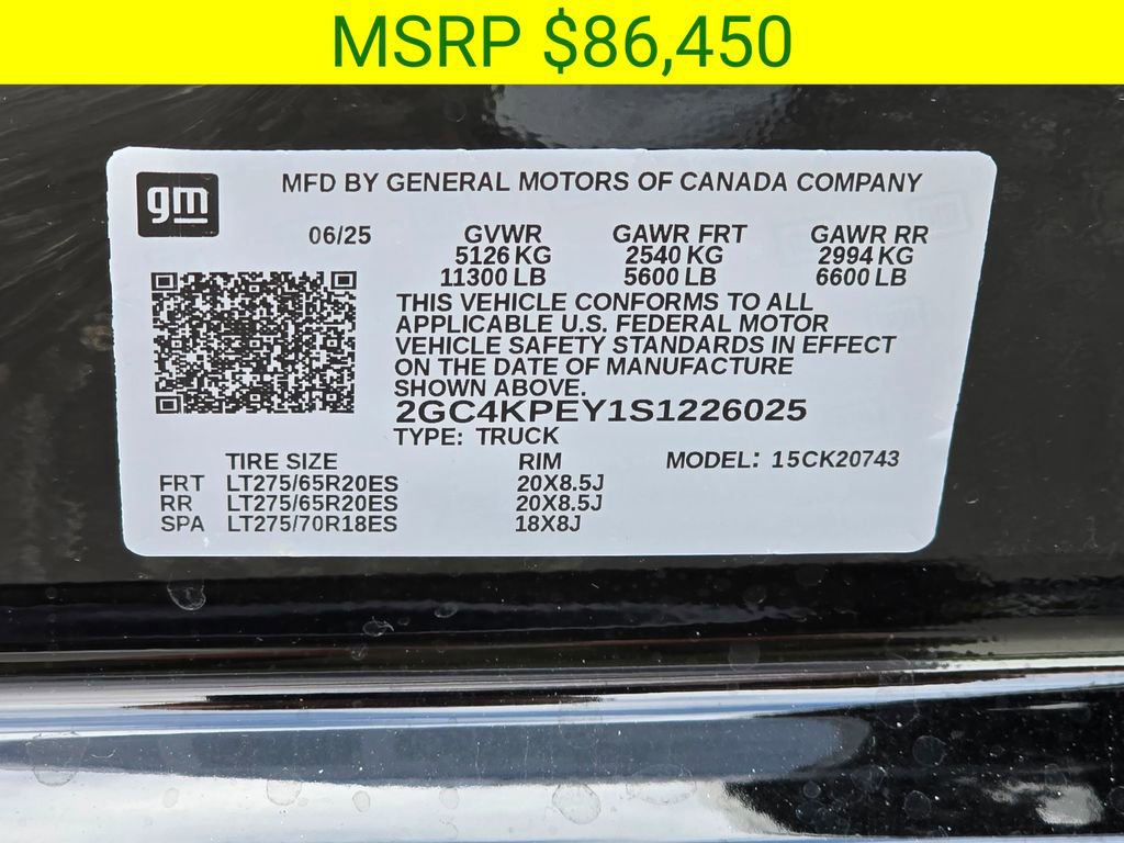 New 2025 Chevrolet Silverado 2500 LTZ w/ Trail Boss Package image 46