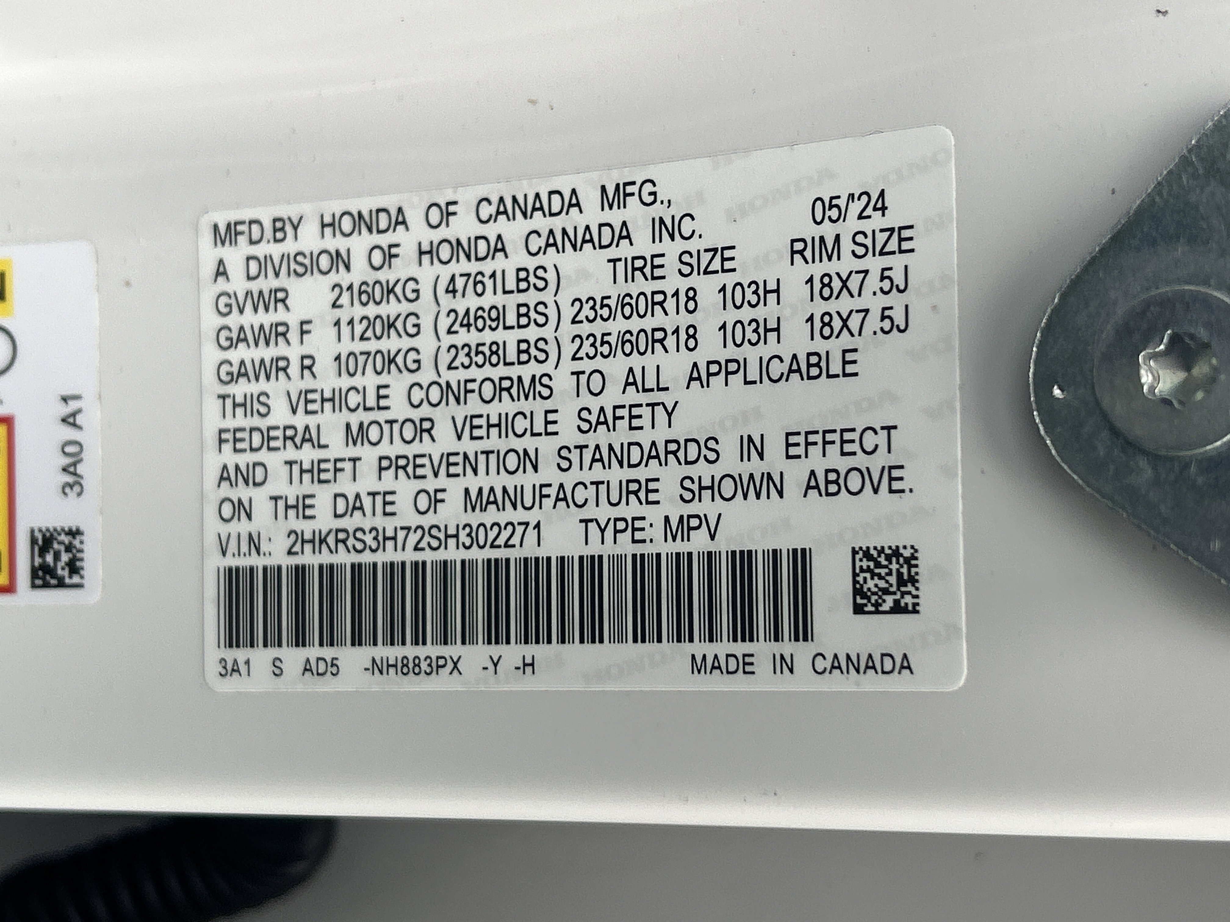 Certified 2025 Honda CR-V EX-L image 36