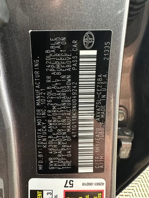 Used 2022 Toyota Camry SE AWD/4WD image 30