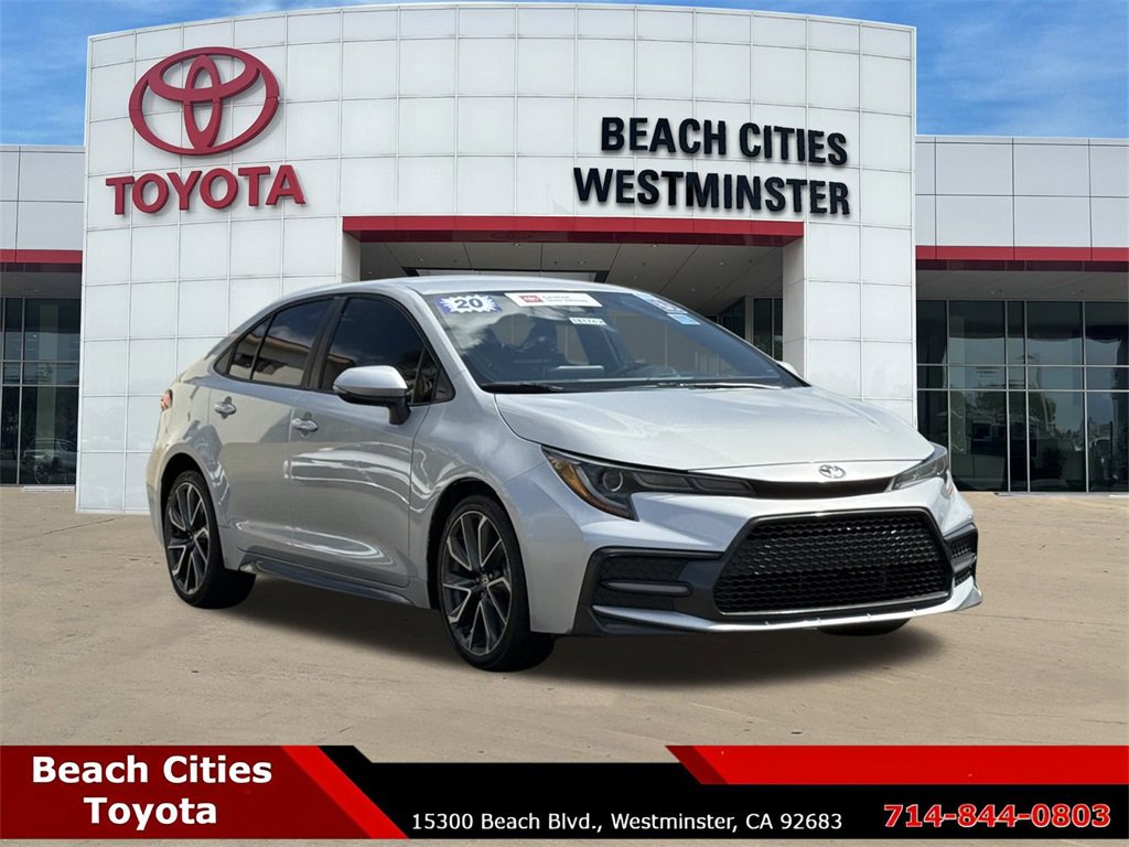 Certified 2020 Toyota Corolla SE