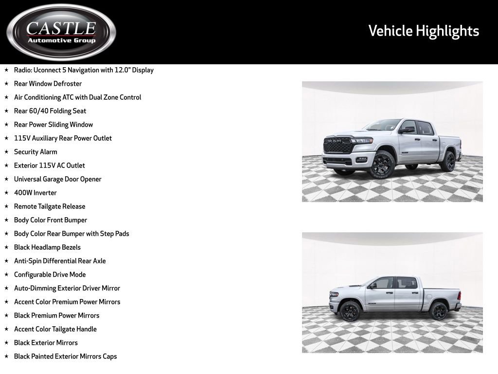 New 2026 RAM 1500 4x4 Crew Cab image 18