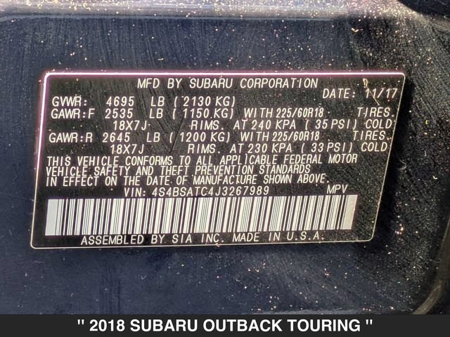Used 2018 Subaru Outback 2.5i Touring AWD/4WD image 35