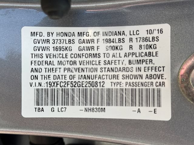 Used 2016 Honda Civic LX image 19