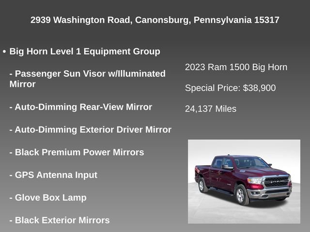 Used 2023 RAM 1500 Big Horn image 18