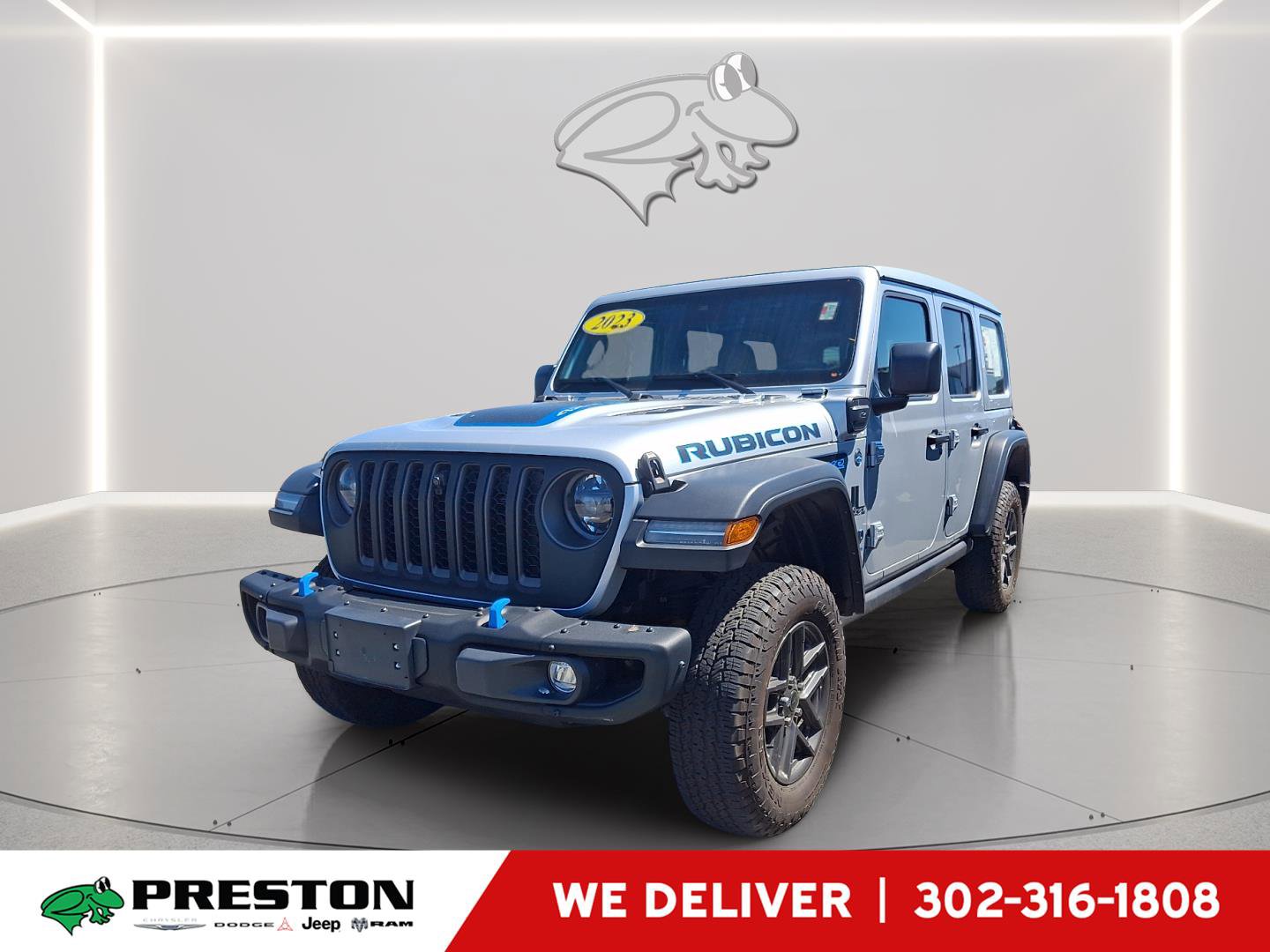 Used 2023 Jeep Wrangler Unlimited Rubicon 4xe w/ Steel Bumper Group AWD/4WD image 1