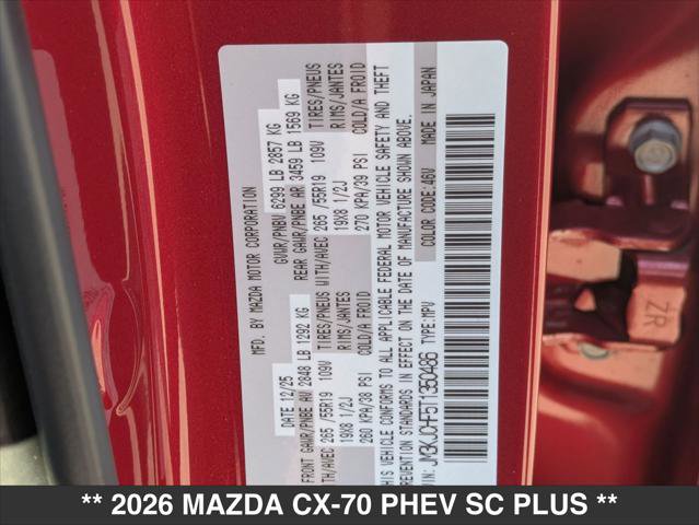 New 2026 MAZDA CX-70 SC Plus image 15