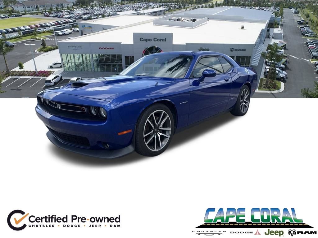 Used 2022 Dodge Challenger R/T w/ Plus Package RWD image 1
