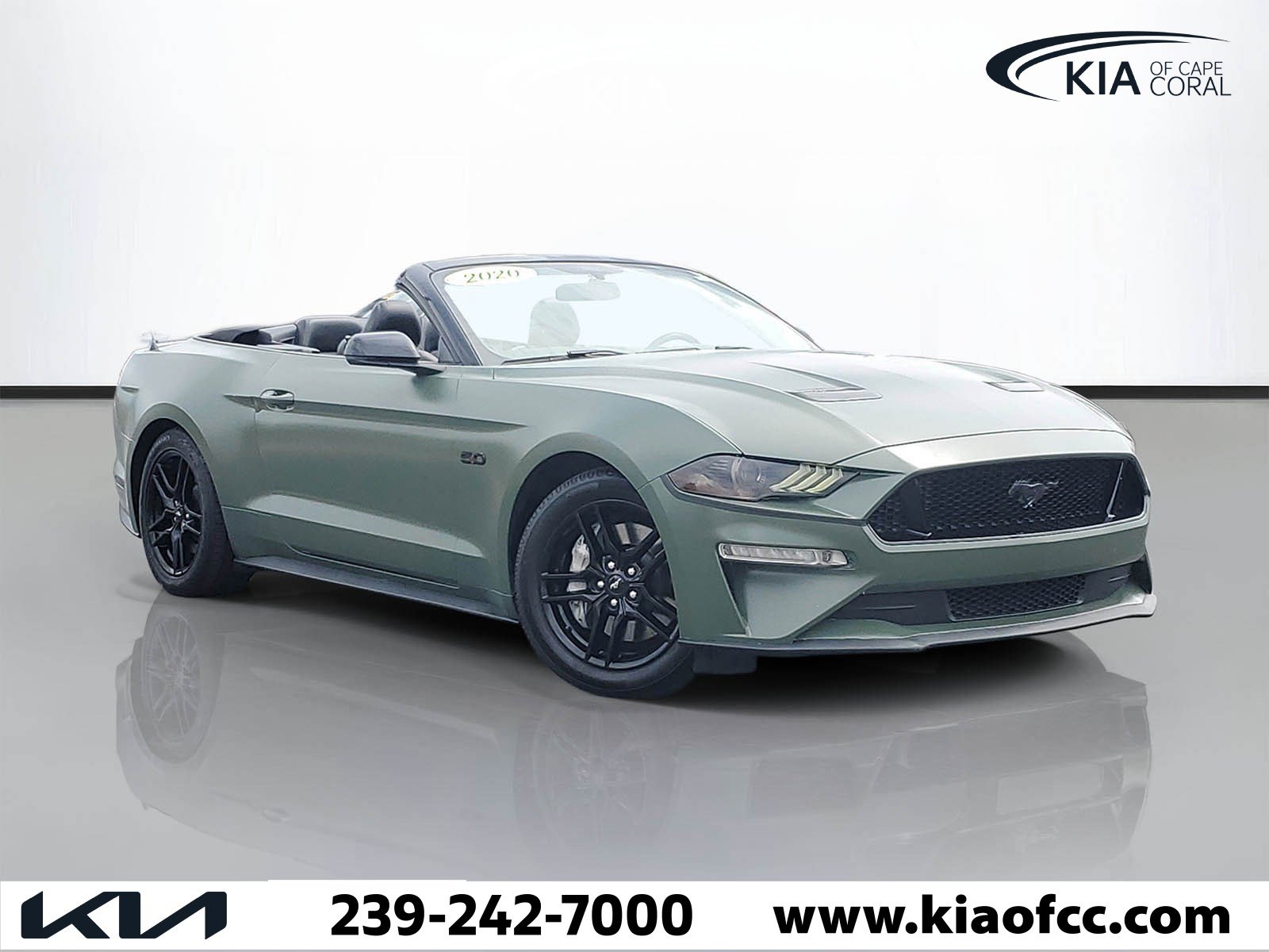 Used 2020 Ford Mustang GT Premium RWD image 1