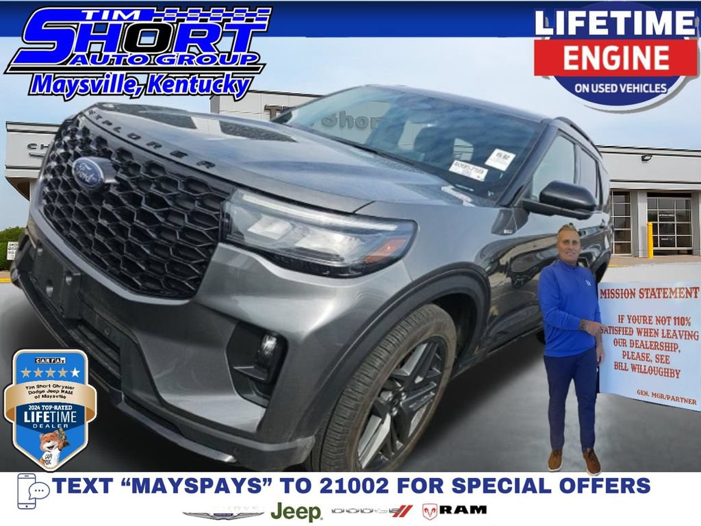 Used 2025 Ford Explorer ST-Line w/ ST-Line Street Pack AWD/4WD video 1
