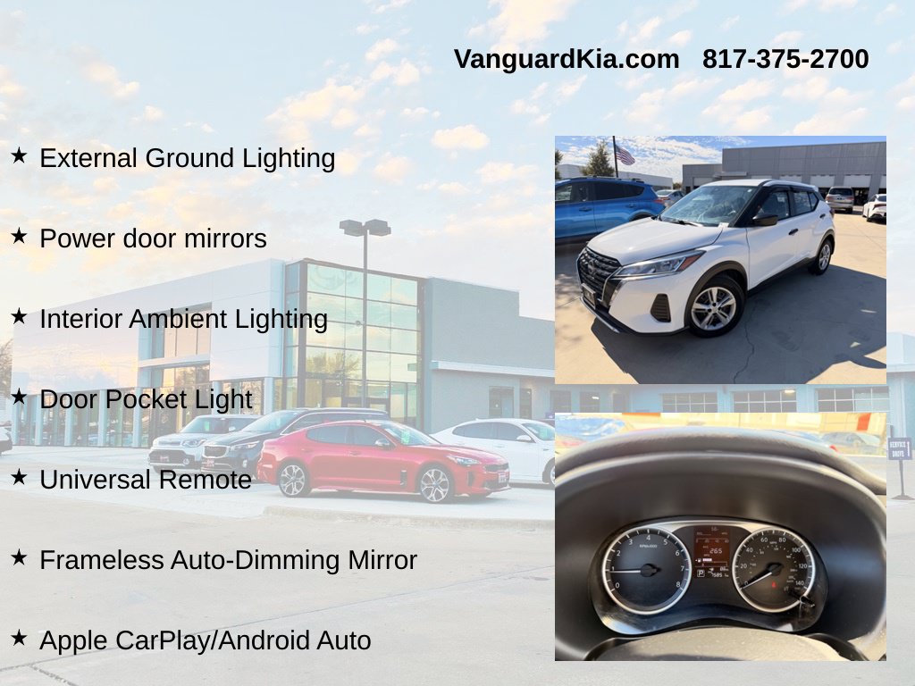 Used 2023 Nissan Kicks S w/ Interior Electronics Package FWD image 12